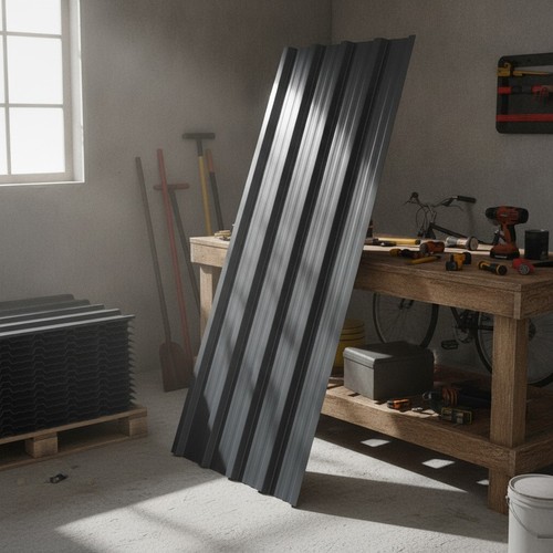 Metal corrugated roofing - metal,