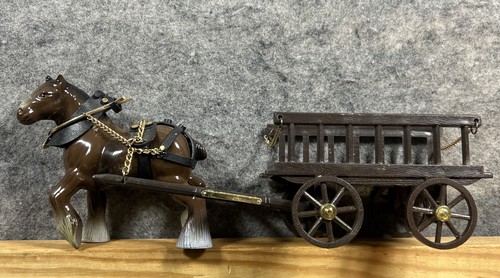 Vtg hard plastic clydesdale - vtg,