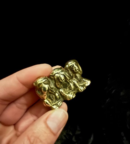 Vintage three wise monkeys - three,