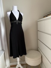 BIBA black halter neck dress