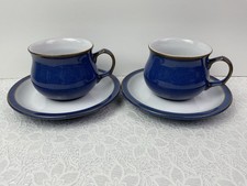 Denby Imperial Blue 2 x Cups &