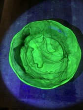 Walther & Sohne Rotterdam Bowl Cloud Glass  Topaz-violet -rare- Uranium Glow