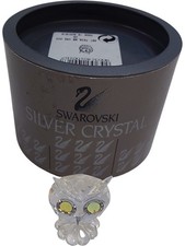 Swarovski Silver Crystal Owl