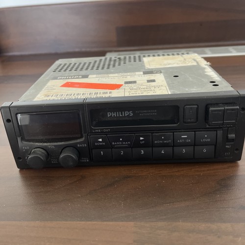 Vintage phillips car radio - vintage,