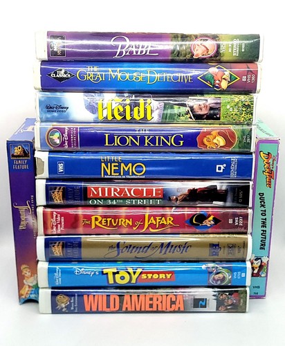 Lot kids vhs - kids, tapes