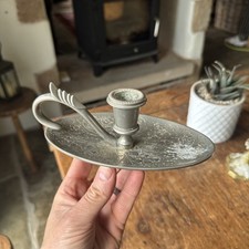 Vintage Metal Candle Holder