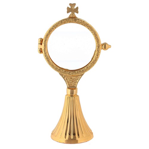 Gold plated brass monstrance