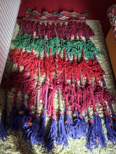 Vintage afghanistan 100 wool - vintage, 100%