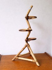 Vintage Mini Rattan Plant