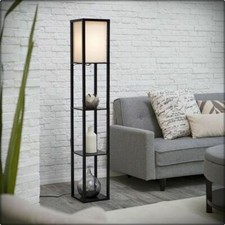 Floor Lamp Free Standing Wood