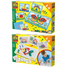 SES Creative Mosaic Peg Board