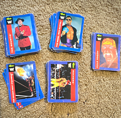 Classic wwf wrestling trading - classic,