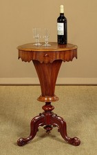 Antique Mahogany Sewing Table