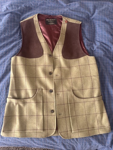 Purdey shooting waistcoat - purdey,