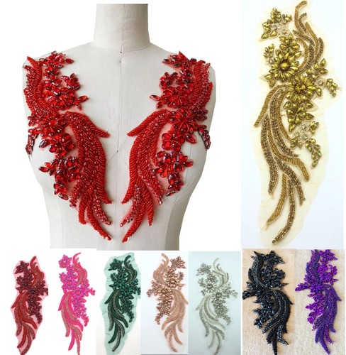 Floral lace applique - 1,