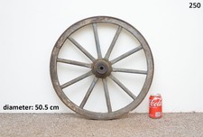 Vintage old wooden cart wagon