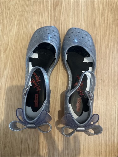 Melissa girls silver glitter - girls,