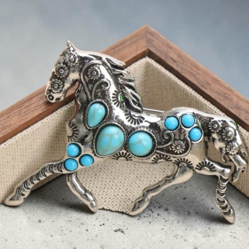 Horse silver plated with - horse,