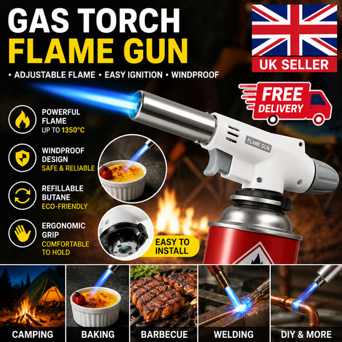 Butane gas blow torch burner - gas,