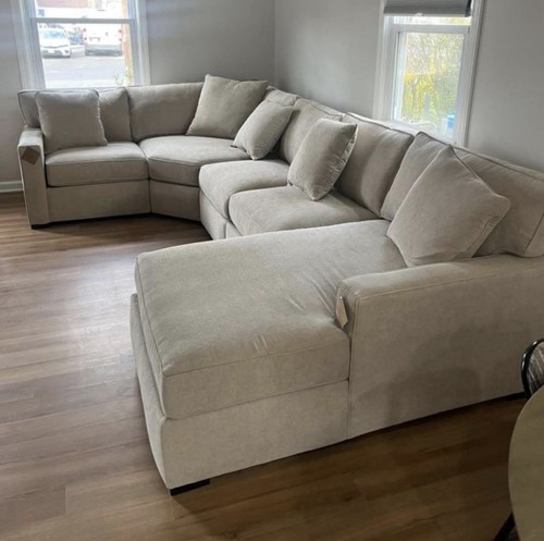 New ruby shape sofa - new,