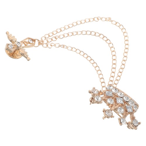 Crystal crown hanging chain - crown,