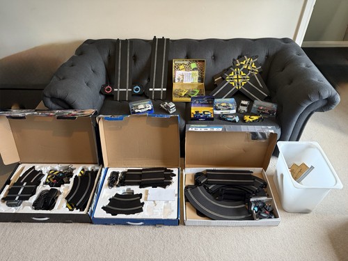 Scalextrix sets and cars - sets,