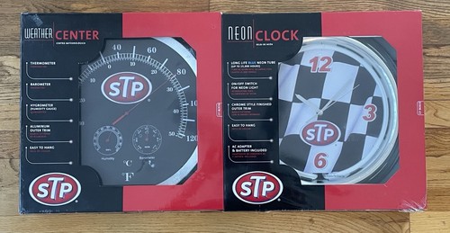 Stp neon clock - stp,