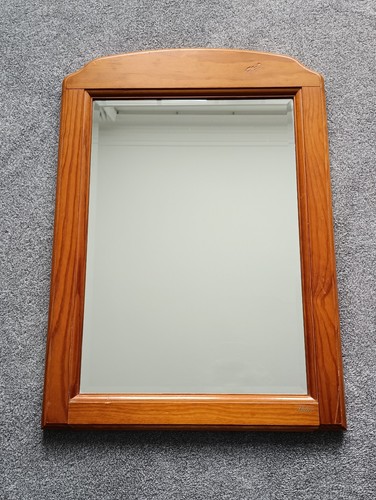 Vintage miller mirror pine - miller,