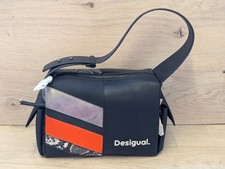 Desigual Women's Black Shoulder Bag With Zipper new no tags
