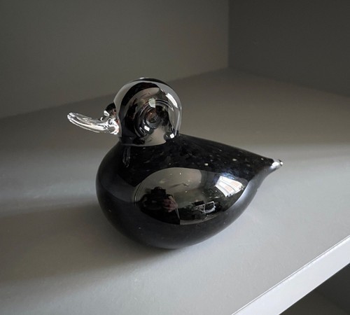 Wedgwood glass duck duckling