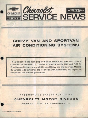 1971 chevy van - chevy,