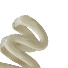 Wavy Haarspange Wavy Claw Clip Barrettes Strong Hold Hair Jaw Barrettes Acc Crea