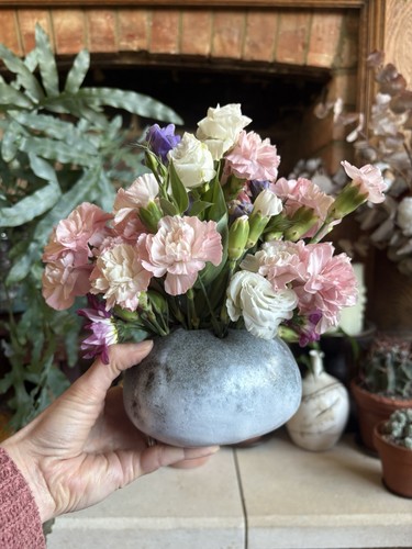 Vintage studio pottery pebble - vintage,