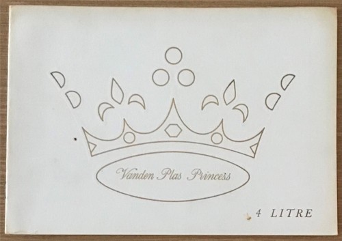 Vanden plas princess - 4, litre