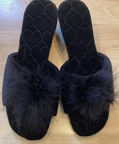 Clarks black velvet - black,