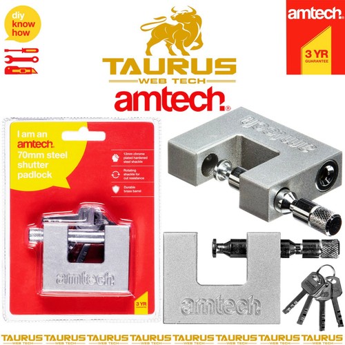 Amtech 70mm steel shutter - amtech,