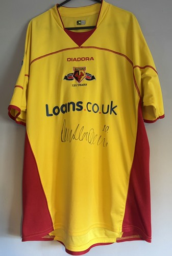 Watford shirt home - 06/07,