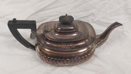 Antique 1919 epns teapot - epns,