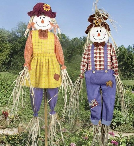 Garden scarecrow pest repeller - garden,