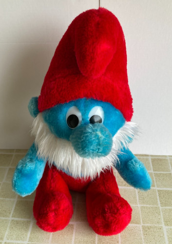 Papa smurf soft toy - papa,