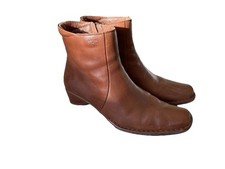 New Women’s Pikolinos Tan Leather Ankle Boots UK5 EU38