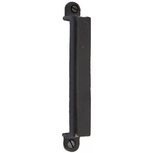 Narrow black cast door - narrow,