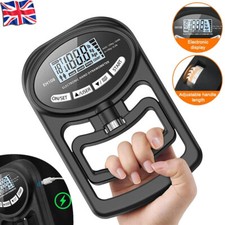 265 lbs/120 kg Hand Dynamometer Grip Strength Trainer Electronic Tester Tool UK