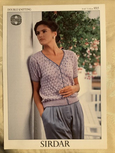 Sirdar knitting pattern - , 9315