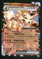 Arcanine ex Ultra Rare Scarlet