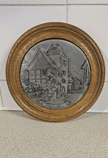 Echt Zinn Pewter Relief  On A