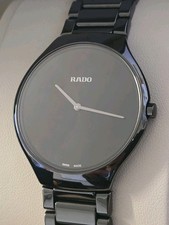 Rado True Thinline 39mm high-tech Ceramic Unisex Watch R27741182 RRP £2,000.00