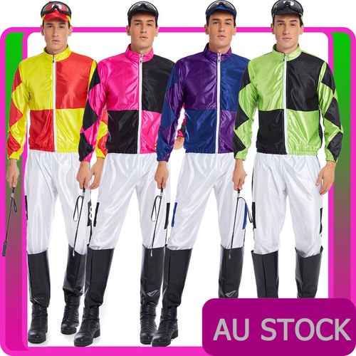 Mens jockey horse costume - mens,