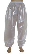 PVC Trousers Jogging Bottoms Joggers Pants Shiny Clear Plastic Mens Clothing