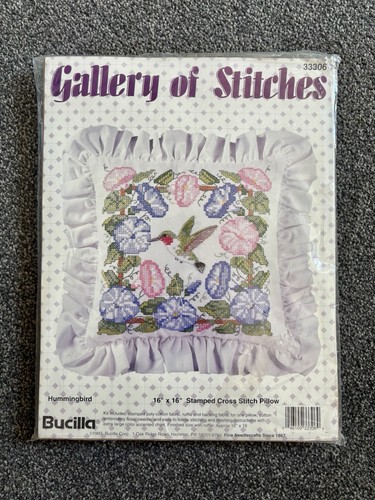 Bucilla stamped cross stitch - stamped,